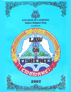 LAW ON FISHERIES Julaphorl Kampuchea