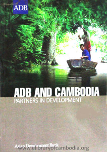 ADB and CAMBODIA Partners inDevelopment