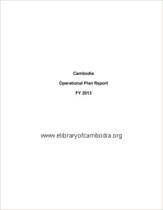 1044-Cambodia-Operational-Plan-Report-FY-2013