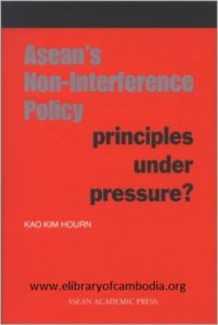 207-Asean's non-interferance policy