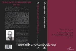 259 Chroniques cambodgiennes, 1990-1994