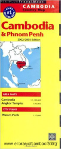 600-Cambodia & Phnom Penh Periplus Travel Map-watermark