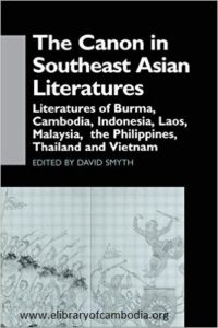 715 the canon in southeast asian literatures