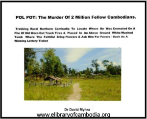 953-Traveler's-Diary-Searching-for-Pol-Pot's-Cremation-Site-and-Above-Ground-Tomb-at-Anlong-Vend,-Cambodia