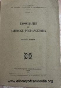 466 Iconographie du Cambodge post-angkorien