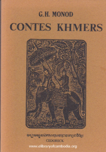 Monod, contes khmers -watermark